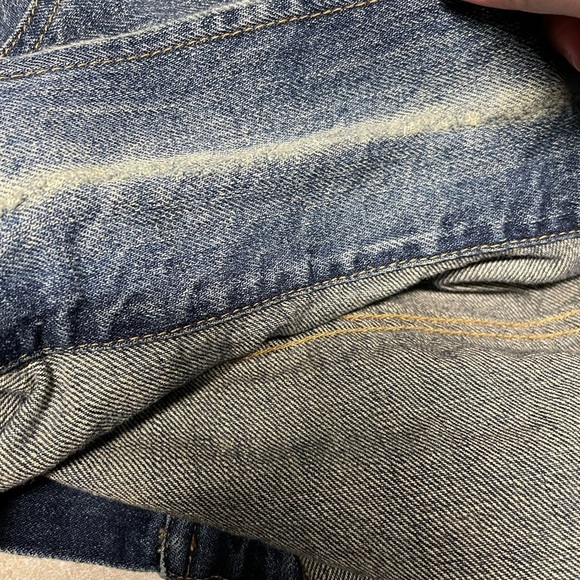 Ralph Lauren Sport denim jean jacket distressed women’s size xs cotton coat - Picture 4 of 4